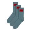 Hugo Mens Box Logo Ankle Socks (Pack of 3)