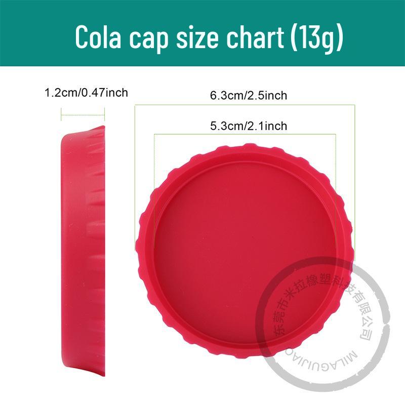 Leak-Proof Silicone Can and Bottle Cap for Easy-Sealing
