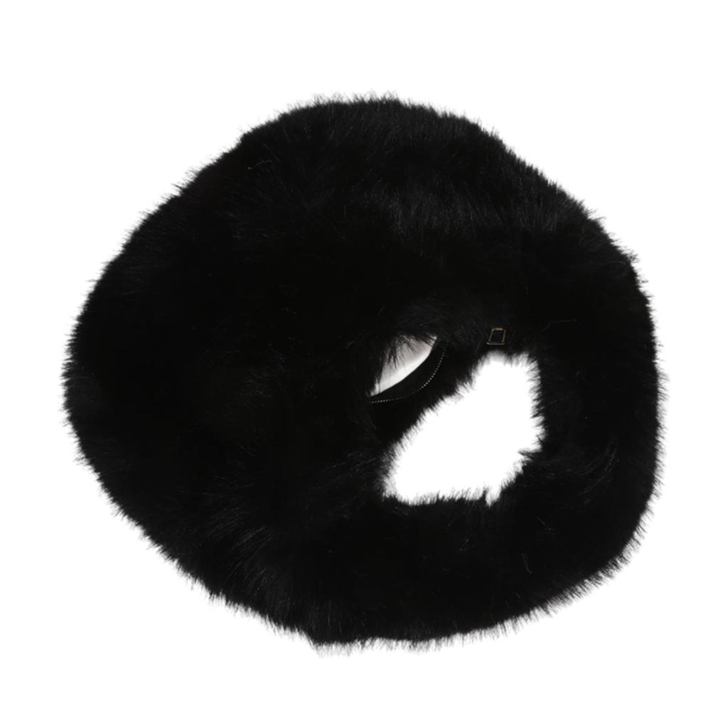 Modische Weiche Plüsch Halbmondtaschen für Damen Flauschige Kunstfell Damenhandtaschen Luxuriöse Kleine Tragetasche Weibliche Wintergeldbörsen