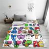 Coperta Copripiumino Alphabet Lore Pile Lettere Calda Coperta Plaid per Camera da Letto Divano Quilt per Camera da Letto
