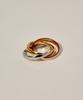 Anfänger Tokio Trinity Ring [Edelstahl]