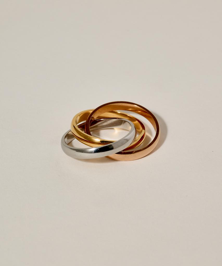 Anfänger Tokio Trinity Ring [Edelstahl]
