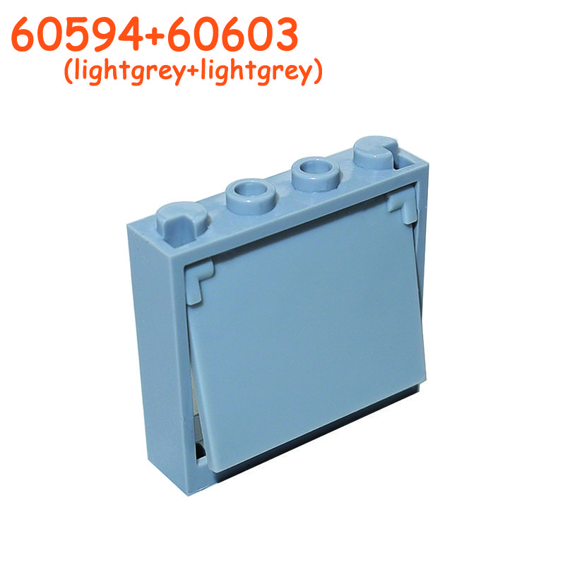 Non-Toxic Railing Stair Barrier Ladder Guard Bar Castle Garden Farm Military Building Block Moc Part Fence City Accessories Assemble Brick