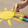 3Pcs Creative Round Applicators DIY Straight Liquid  Dauber Sponge  Drawing Beginners