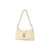 Charles & Keith Fashion Minimalist Trendy Chain Faux Leather Shoulder Bag Women Shoulder Bag Black Beige Green CK2-20781726-1