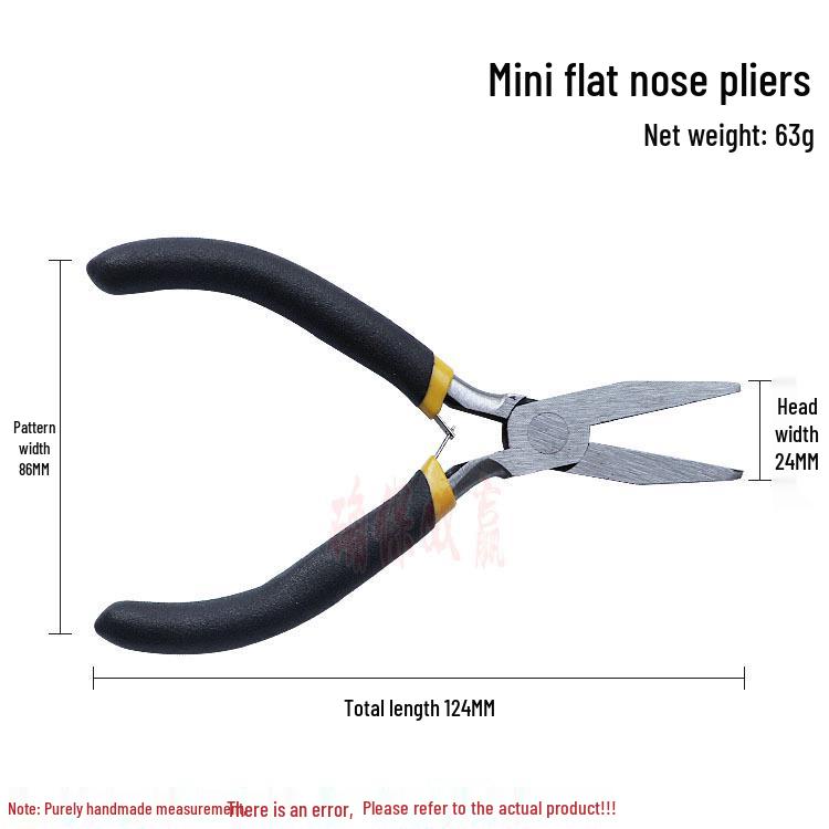 Handmade Mini Jewelry Pliers: Needle-Nose, Round-Nose, Bent-Nose, Angled-Nose, and Wire Cutters
