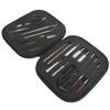28PCS Hunting Supplies Cleaning Kit Copper Barrel Cleaning Rod Kit with Carrying Case for Pipe Dust