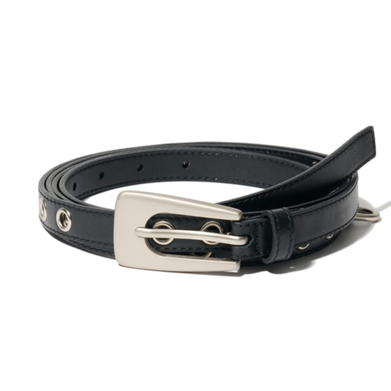 

Маска BL028 Длинный Тонкий Многослойный Кожаный Ремень Черный Buckle_Vintage Silver_Strap_Black_FREE