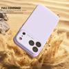 Compatible with iPhone 17 Pro Max Case, iPhone 17 Pro Frosted Matte Solid Color Camera Lens Protector Full Coverage Shockproof Magnetic