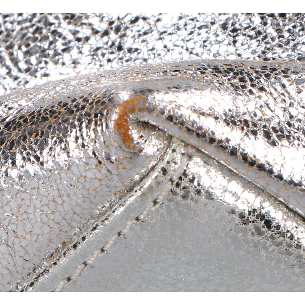 JIMMY CHOO SOFIA Star Studs 10th Anniversary Collection Japan Exclusive Tote Bag SilverUsed