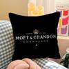 Brand M-Moet C-Chandon Luxury Maple Design Cushion Cover Happy Autumn Harvest Decor Holiday Decorati Pillow Cover
