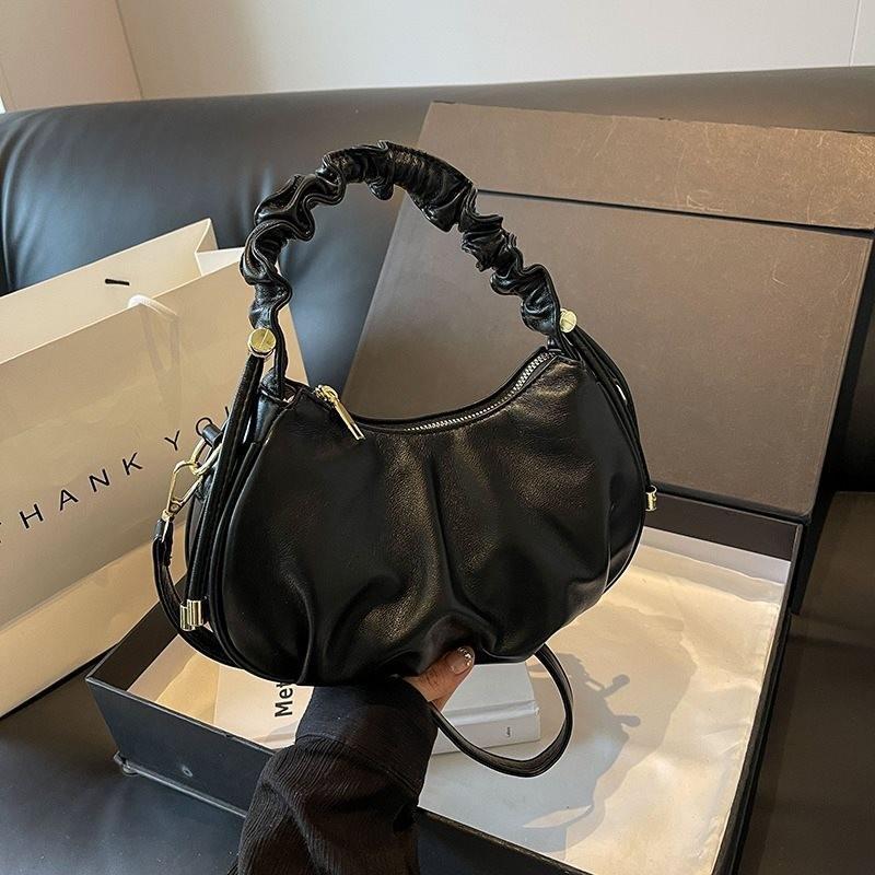 Элегантная женская сумка-такса Весна-Лето Мода Большой размер Мягкая текстура Black