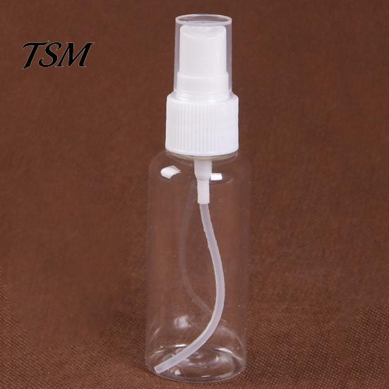 Transparent Bottle Empty Spray Refillable Portable Plastic Perfume Atomizer for Travel