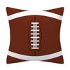 Federa per Cuscino Stampata Calcio Basket Rugby 45x45cm Federa Decorazione Casa Copricuscino Divano Auto Copricuscino Decorativo