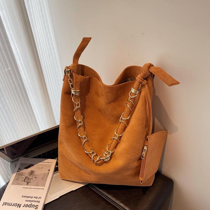 Casual Large-capacity Bag Women's New High-end Retro Messenger Bag Commuter Shoulder Tote Bag