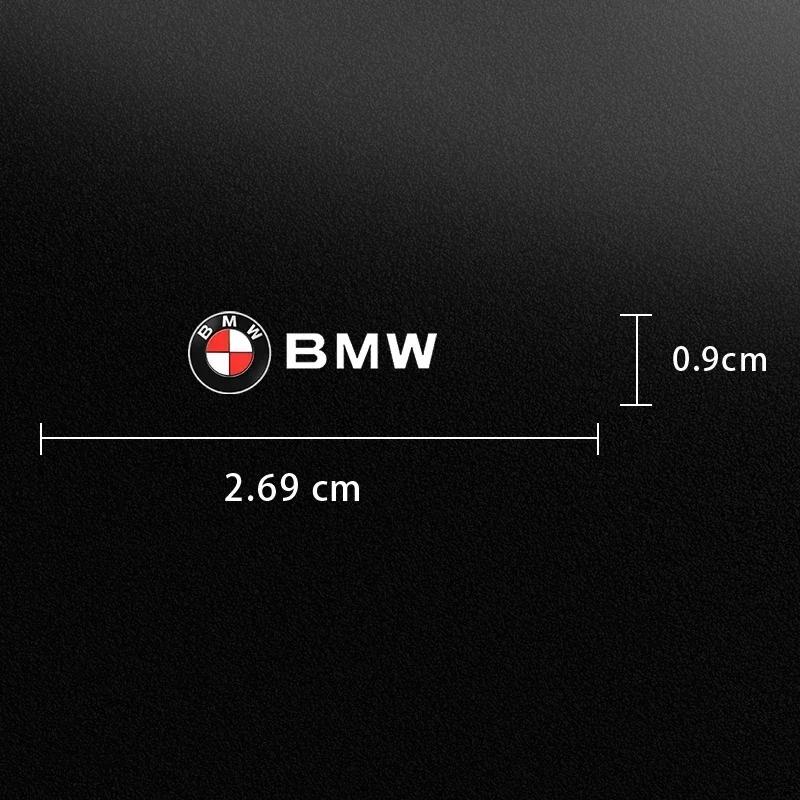Nové 2025 Pro BMW M X3 X5 X6 Samolepka do interiéru auta Dekály středové konzole Znak Odznak Pro BMW 50. Kith F30 F10 E90 E46 E60