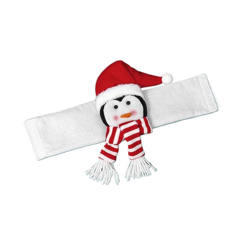 Christmas Cartoon Curtain Clasp Penguin Santa Claus Snowman Elk Curtain Holder Xmas Decor For Home Xmas Curtain Accessories