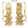 MISS WIG Synthetische Clip-In Wrap-Around Pferdeschwanz-Verlängerung Langer Welliges Pferdeschwanzhaar Für Frauen Tägliches Cosplay Tragen