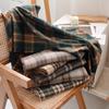 Japanese and Korean Plaid Cashmere Plaid Scarf Women's Winter Versatile Couple Warm Scarf