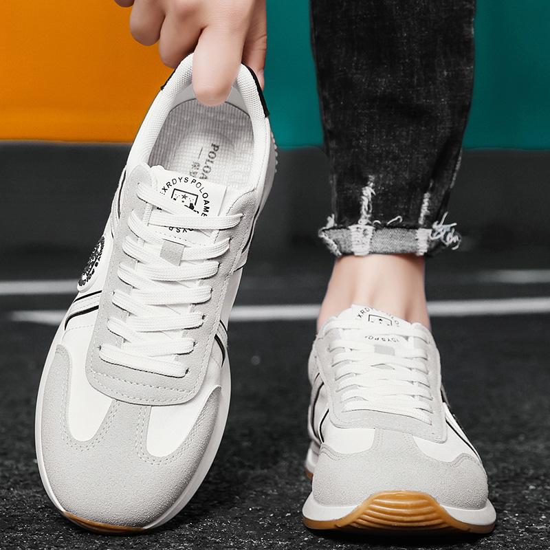 Men 's Casual Four Seasons Fashion Skateboarding Students Comfortable Sneakers Boys Trending Soft Sole Breathable Shoes
