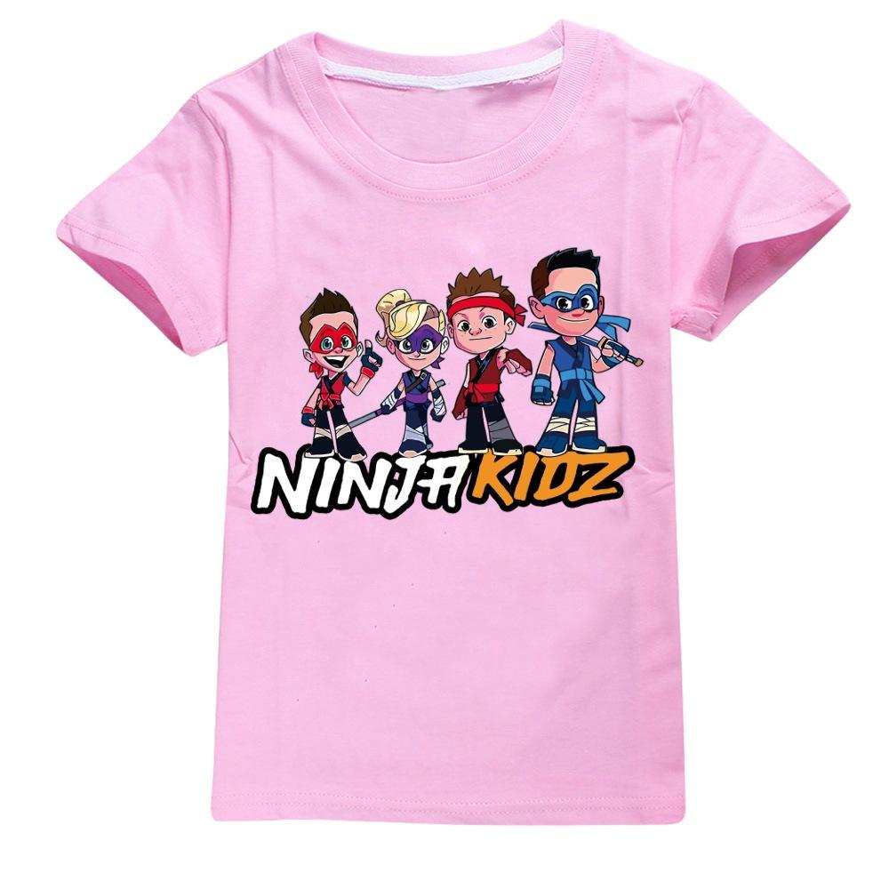 SPY NINJA Letní bavlněná trička Dívčí oblečení Dětský cosplay top Tričko s krátkým rukávem pro chlapce Tričko Kostýmy Kawaii Vánoční tričko