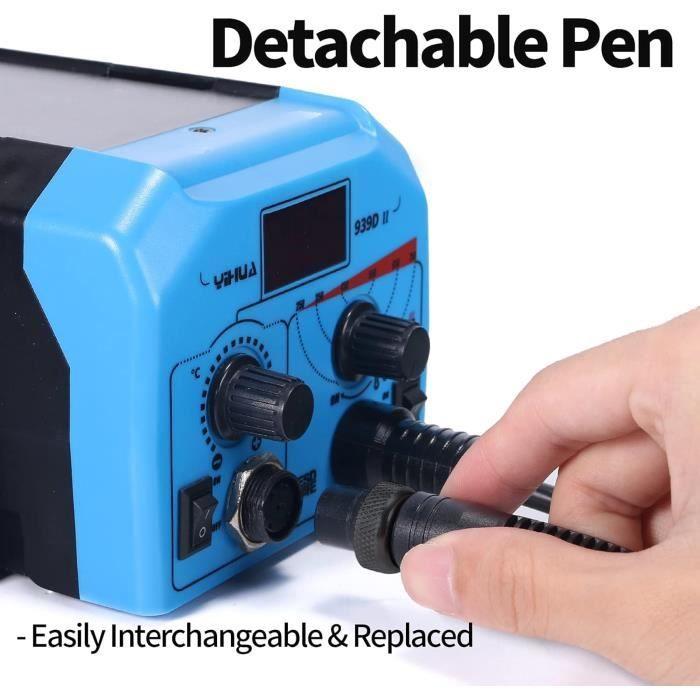 Station de pyrogravure sur bois - YIHUA - 939D-II - 2 stylos - Température réglable - Ergonomique