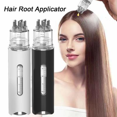 Φορητός Μασάζ Κεφαλής με Κύλιση Μπάλας Εφαρμογέας Απαραίτητου Ελαίου Μαλλιών για το Σπίτι