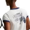 Nike Heritage Logo Cropped Short Sleeve Tennis Top Women tops IH5059-133