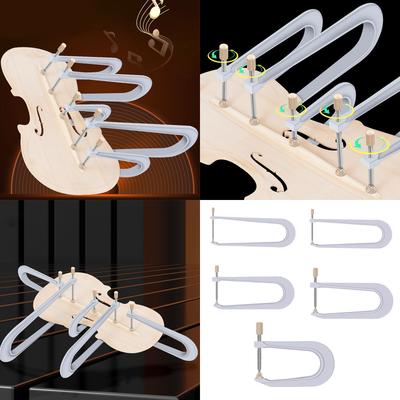 Violin Guitar Bass Bar Clamps Violin Edge Clamp Violin Making Crack Repair Tool Bracing Clamp Beam Repair Tools