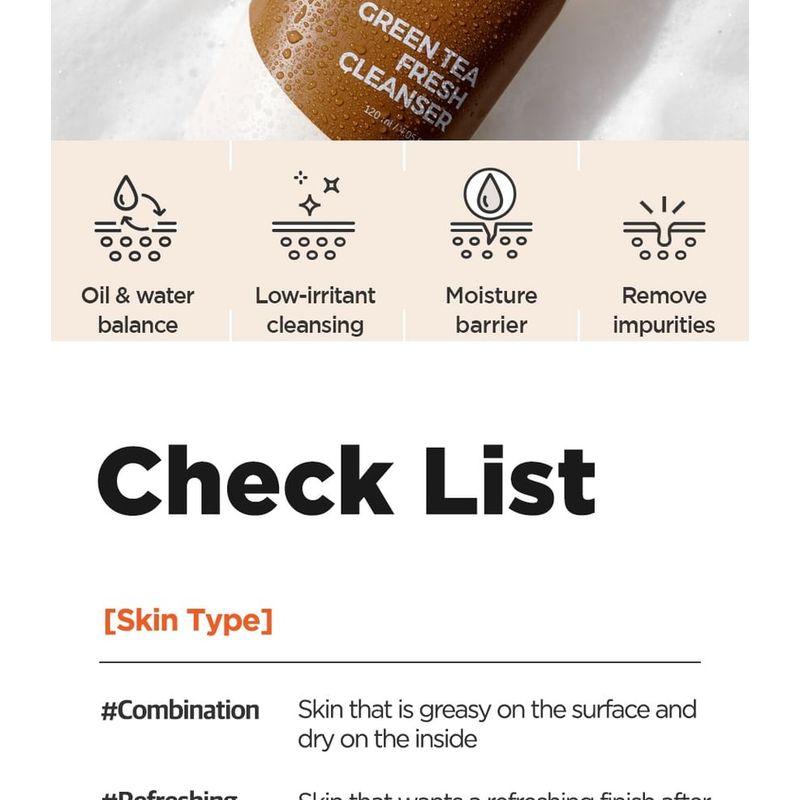 Isntree - Green Tea Fresh Cleanser