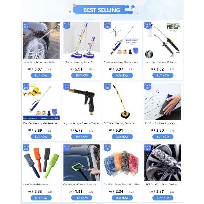 2/3.5/4/5'' Electric Scrubber Brush Drill Extension Rod All Purpose Cleaner Car Detailing Brush Tool Rim Brush Set Car