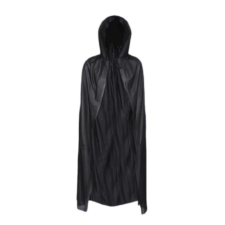 Women Witch Hooded Cape Cloak Feathered Witch Hat Long Gloves Adult Witch Costume Accessory for Women Halloween Cosplay