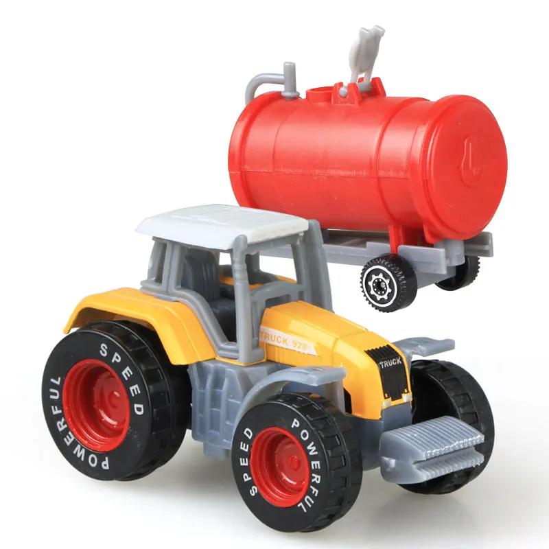 1 Stück Diecast Farmfahrzeuge Traktor Ingenieurfahrzeug Traktorspielzeug Modell Mini-Automodell Ingenieurfahrzeugmodell für Kinder Weihnachtsgeschenk