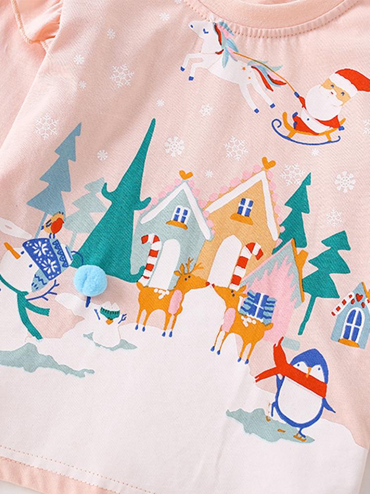 Kinder Basisshirt, Langärmiges Warmes Oberteil, Frühlings-Pullover