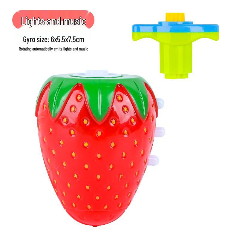 Children's Light-Up Musical Rotating Top Toy for Boys and Girls