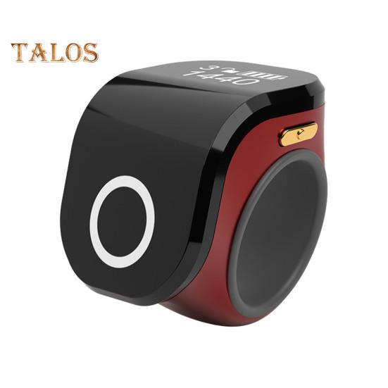 Smart Counting Ring with OLED Screen Adjustable Size Comfortable Fit Mini Size Time Reminder Rechargeable Counting Ring