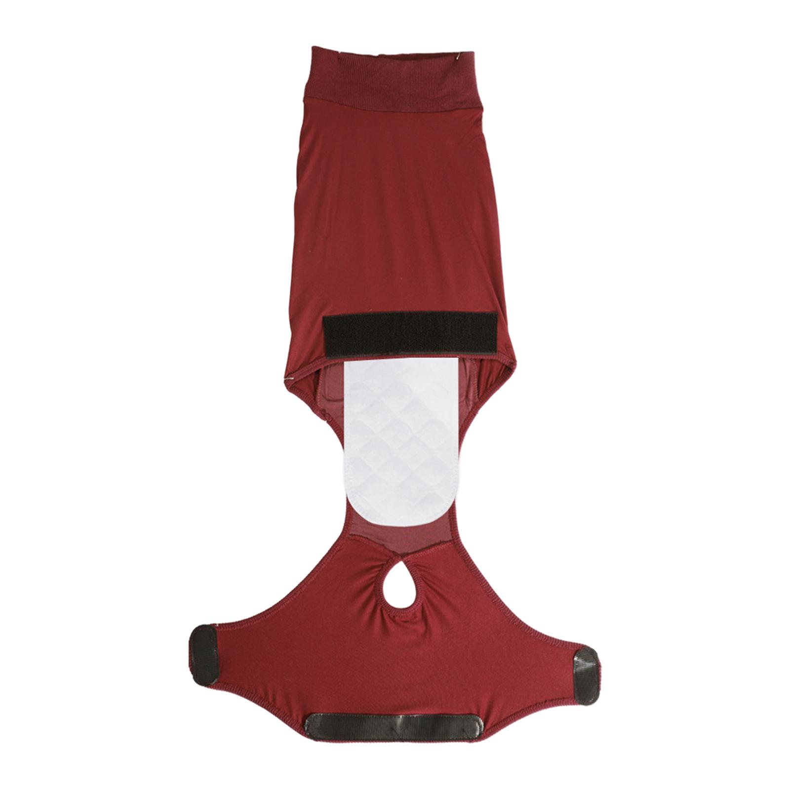 

Дышащий костюм для восстановления собаки после операции Отлично подходит для комфорта и защиты после процедуры стерилизации или кастрации M