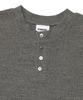 Nomaenyueol Henley Neck Knit Long Sleeve - Charcoal
