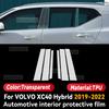 For VOLVO XC40 Hybrid 2019-2022 Car Interior Center Console Screen Protective Film Anti-scratch Repair Sticker Accessories