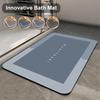 Diatomite Super Absorbent Bathroom Floor Mat Anti Slip Foot Carpet Quick-drying Shower Toilet Rug Doormat Washable Home Decor1PC