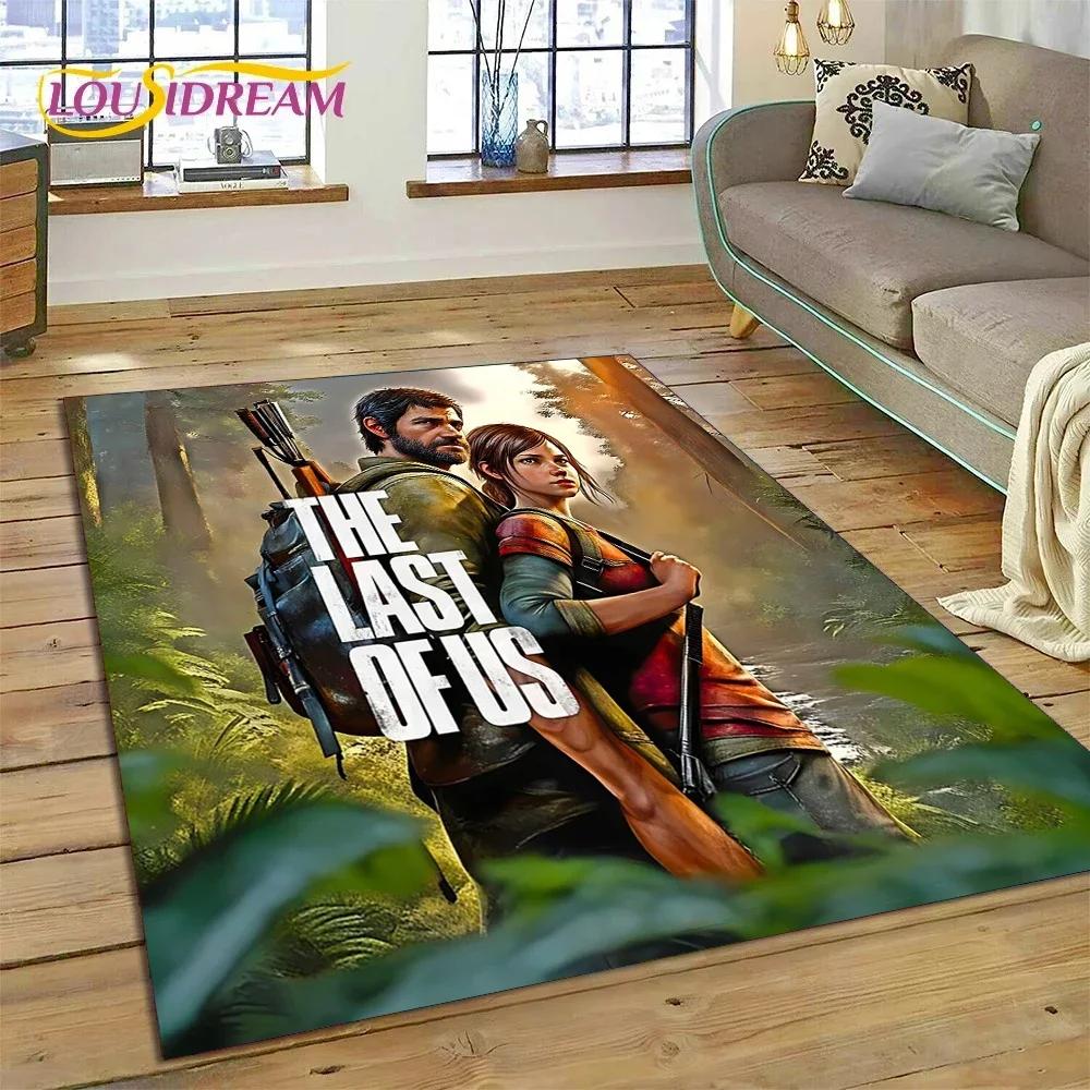 The Last of Us Horror Game TV Joel Pedro Carpet Rug for Bedroom Living Room Home Sofa Decoration,Child Large Decor Floor Mat