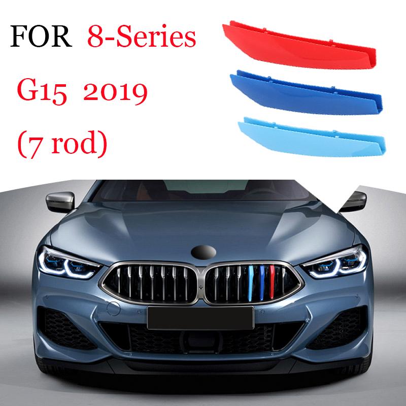 3pcs ABS Clip For BMW 6 7 8 Series F01 F02 G11 G12 Series 6 GT F06 F12 G32 GT6 G15 Car Racing Grille Strip Trim M