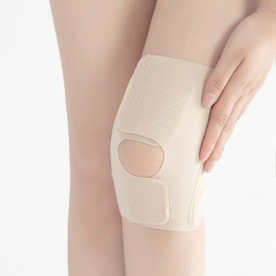 Unisex Knee Pad Ultrathin Good Breathability High Elasticity Fabric Sports Compression Knee Brace Knee Sleeve Patella Pad Bilateral Stabilizer