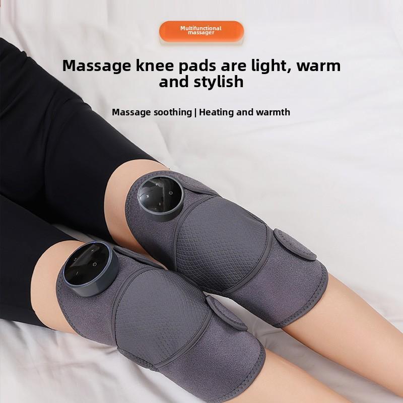 Cross-Border Rechargeable Wireless Knee Massager Multifunctional Electric Shoulder Neck Pad Smart Warm Heating-Single
