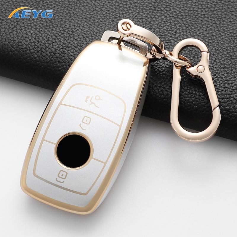 Tpu Car Reomte Key Cover Case Shell For Mercedes Benz A C E S G Class Glc Cle Cla W177 W205 W213 W222 X167 Amg Auto Accessories
