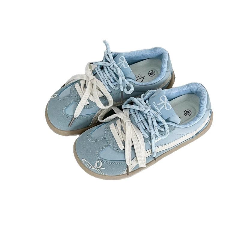 Casual women's shoes 2025 new spring and summer popular versatile platform German training shoes white shoes casual board shoes sports shoes women