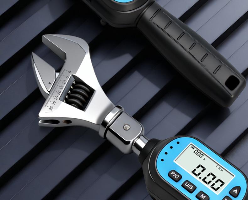 HEMUELE Electronic Digital Torque Wrench ZWM-D-R, High Precision Adjustable Torque Tester