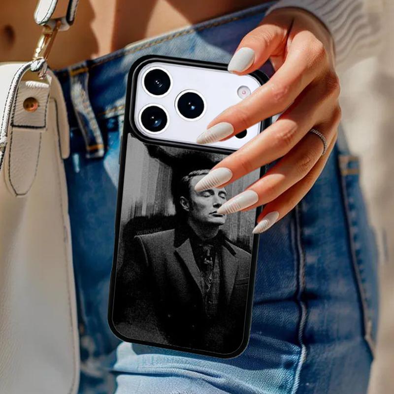 Hannibal soft Phone Case For iPhone 17 Air 14 15 13 12 Max Cover For Apple 14 15 16 16e 11 Pro Max Plus