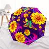 1pc Floral Pattern Automatic Opening/closing umbrella, Reinforced 8-Rib Construction, Compact Travel Umbrella yy250808161