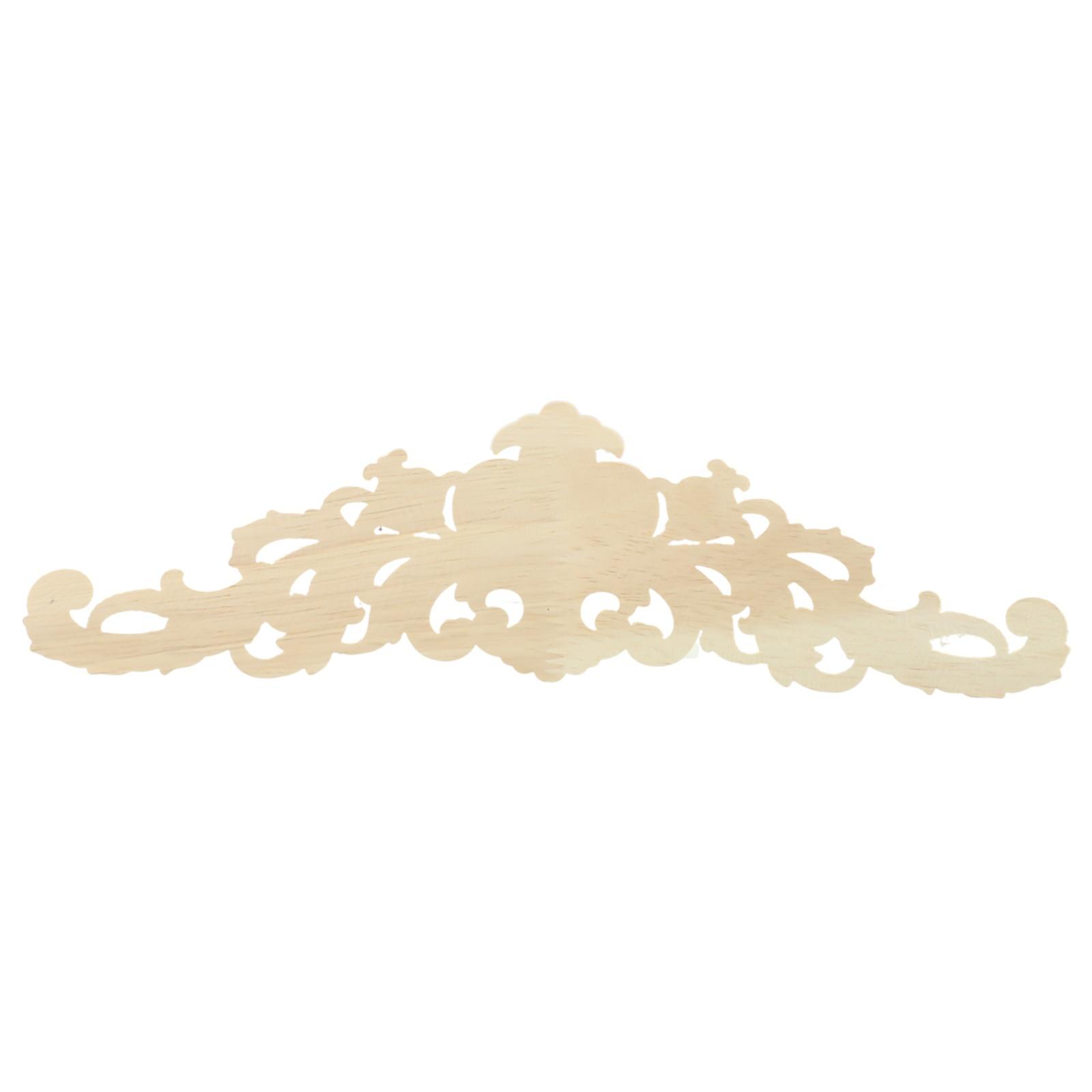 

Деревянный Декор Наклейка Накладка Мебель Домашний Декор Молдинги Неокрашенный